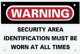security sign